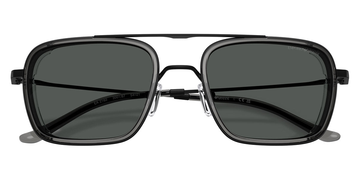 EMPORIO ARMANI SUNGLASSES - EA2162 300187 54 - Matte Black