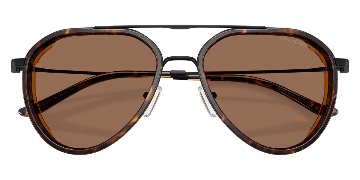 EMPORIO ARMANI SUNGLASSES - EA2163 300173 56 - Matte Black