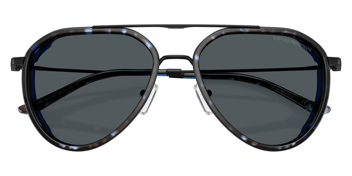 EMPORIO ARMANI SUNGLASSES - EA2163 300180 56 - Matte Black