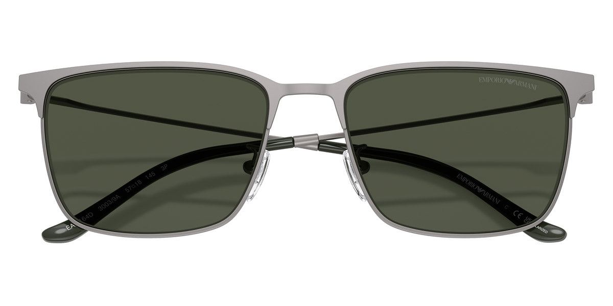 EMPORIO ARMANI SUNGLASSES - EA2164D 30039A 57 - Matte Gunmetal