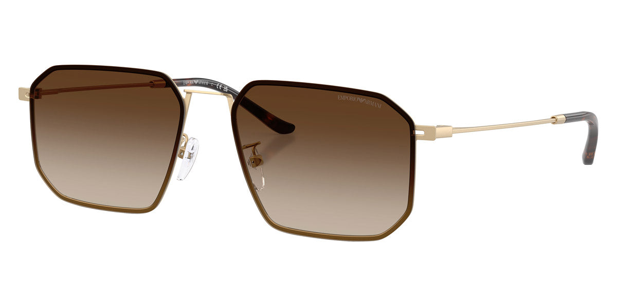 EMPORIO ARMANI SUNGLASSES - EA2165D 300213 58 - Matte Pale Gold