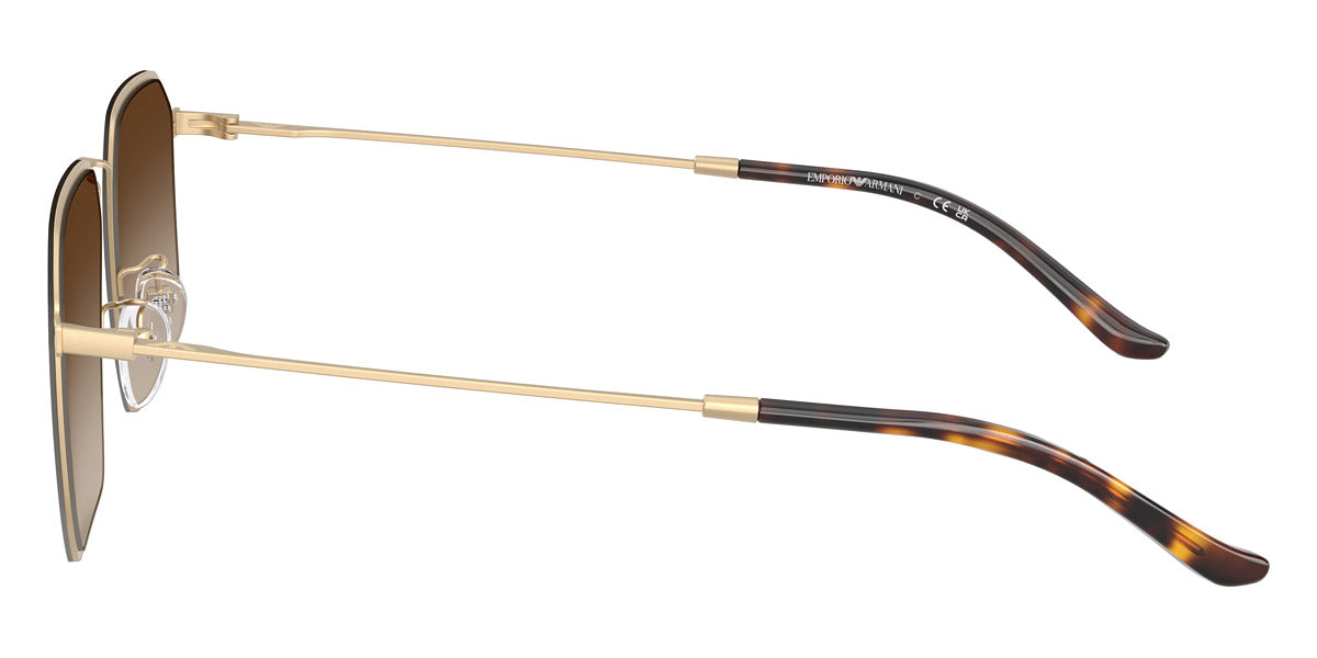 EMPORIO ARMANI SUNGLASSES - EA2165D 300213 58 - Matte Pale Gold