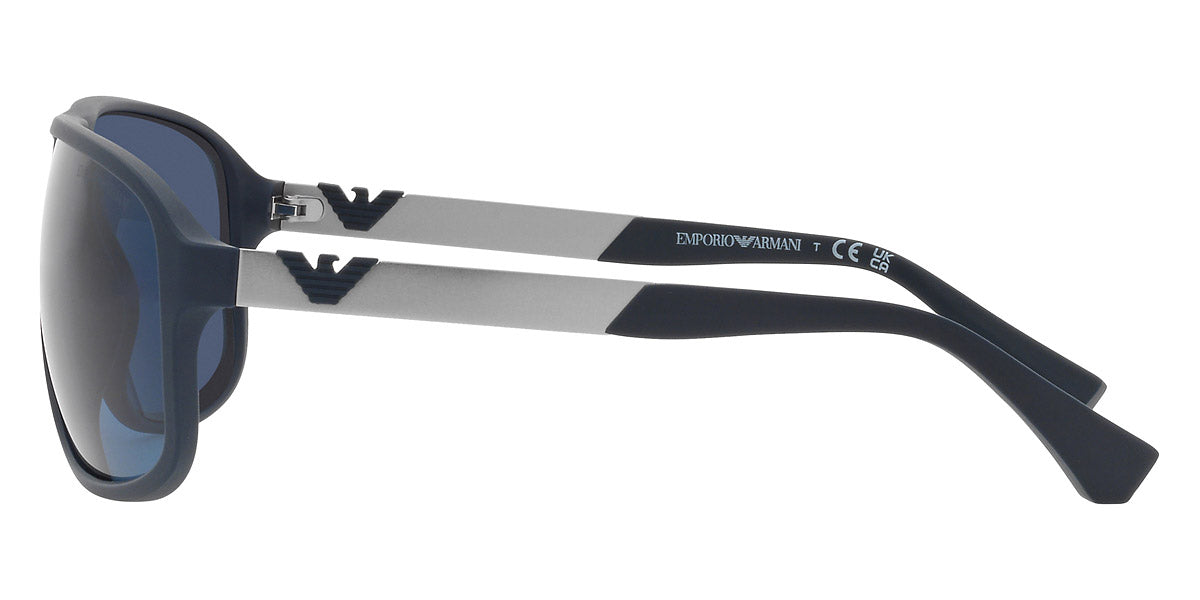 EMPORIO ARMANI SUNGLASSES - EA4029 508880 64 - Matte Silver/Blue