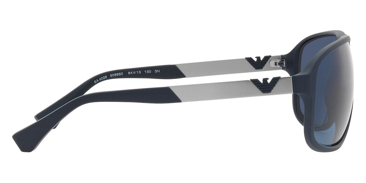 EMPORIO ARMANI SUNGLASSES - EA4029 508880 64 - Matte Silver/Blue