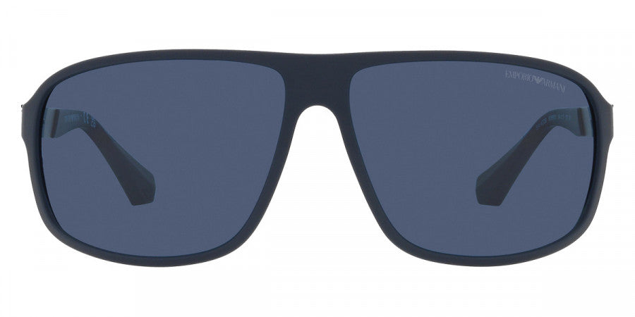 EMPORIO ARMANI SUNGLASSES - EA4029 508880 64 - Matte Silver/Blue