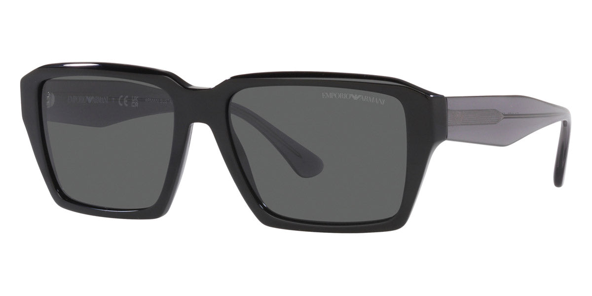 EMPORIO ARMANI SUNGLASSES - EA4186F 501787 58 - Shiny Black