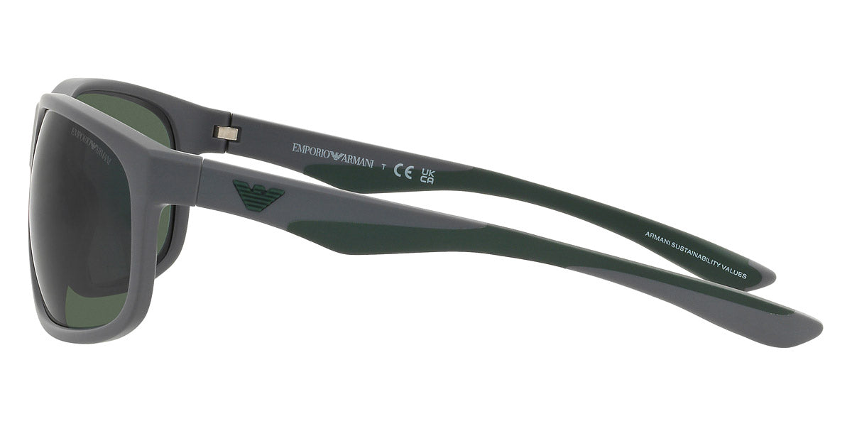 EMPORIO ARMANI SUNGLASSES - EA4199U 506071 65 - Matte Gray/Green