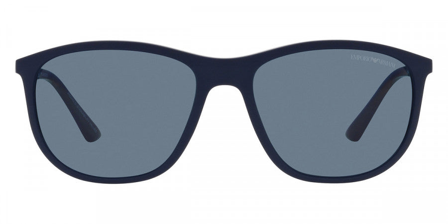 EMPORIO ARMANI SUNGLASSES - EA4201 50882V 58 - Matte Blue and Aluminium