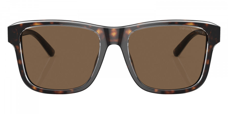 EMPORIO ARMANI SUNGLASSES - EA4208 605273 56 - Shiny Havana/Top Crystal