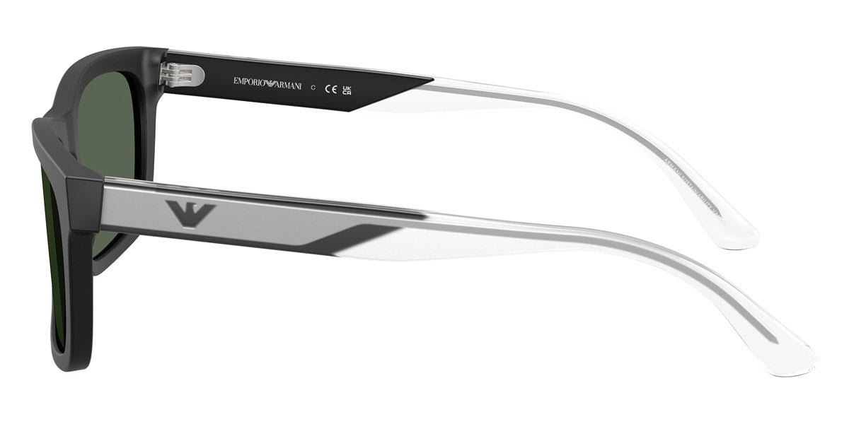 EMPORIO ARMANI SUNGLASSES - EA4224 500171 57 - Matte Top Black/Crystal