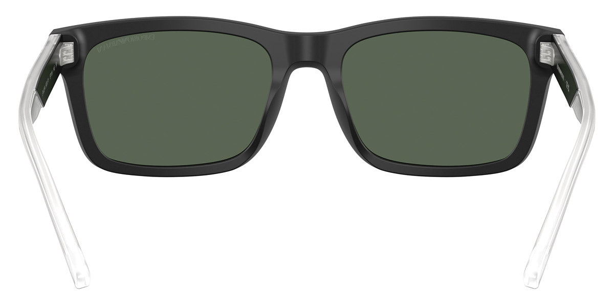 EMPORIO ARMANI SUNGLASSES - EA4224 500171 57 - Matte Top Black/Crystal