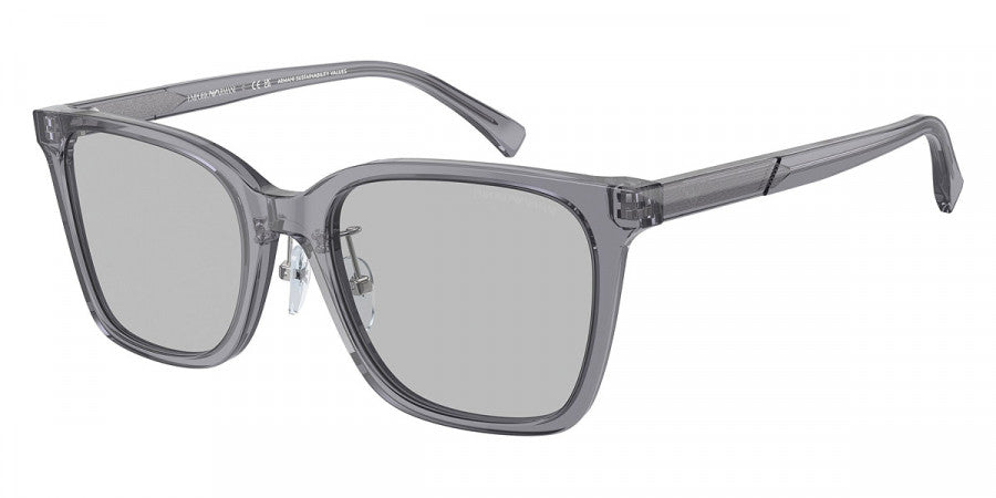EMPORIO ARMANI SUNGLASSES - EA4226D 502987 55 - Shiny Transparent Gray