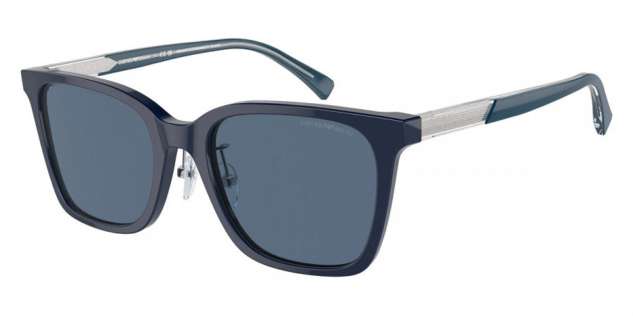 EMPORIO ARMANI SUNGLASSES - EA4226D 603980 55 - Shiny Blue on Crystal