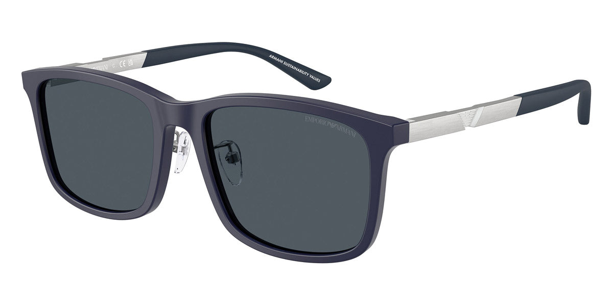 EMPORIO ARMANI SUNGLASSES - EA4241D 618987 57 - Matte Dark Blue/Aluminium