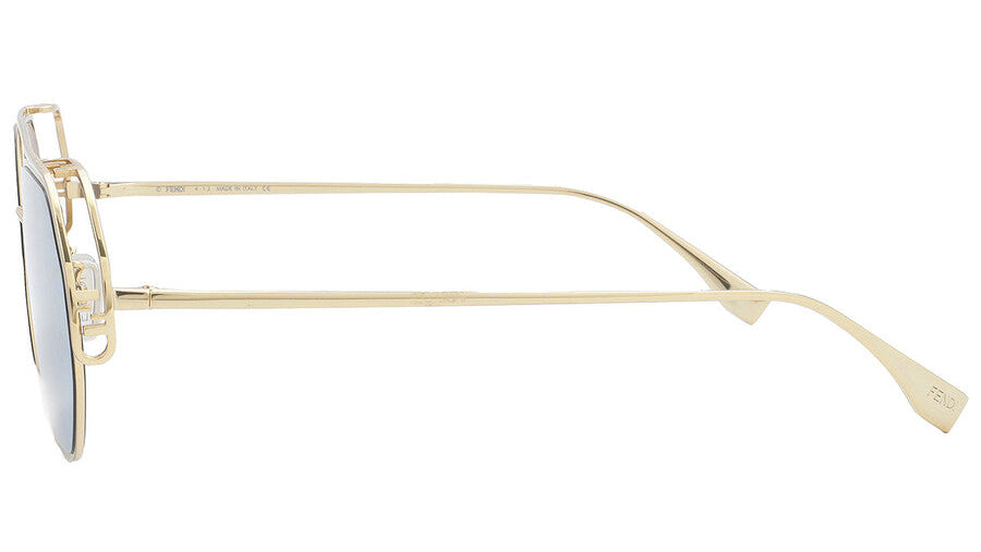 FENDI GEOMETRIC SUNGLASSES - FE40039U 10X 57