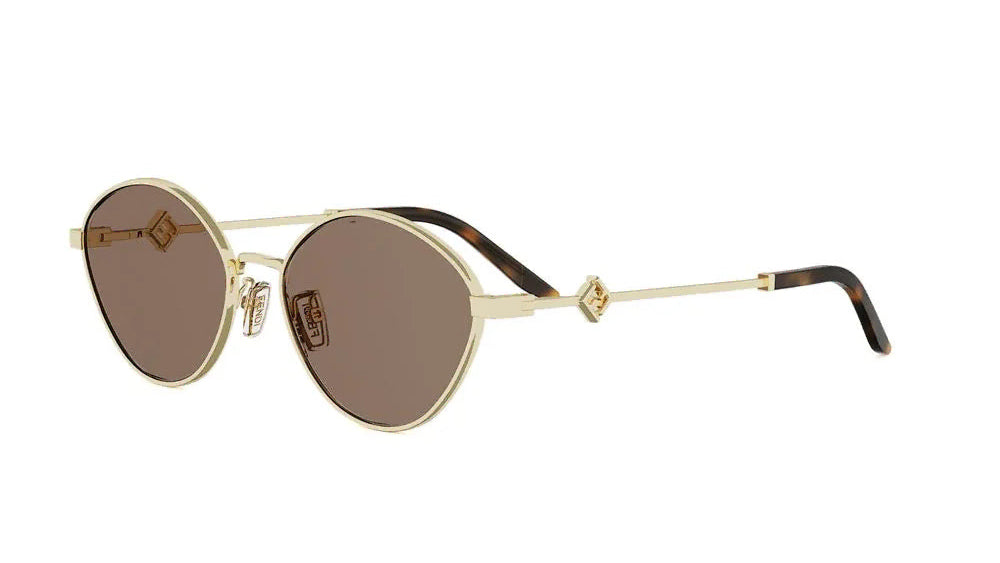 FENDI DIAMONDS SUNGLASSES - FE40217U 30E 55