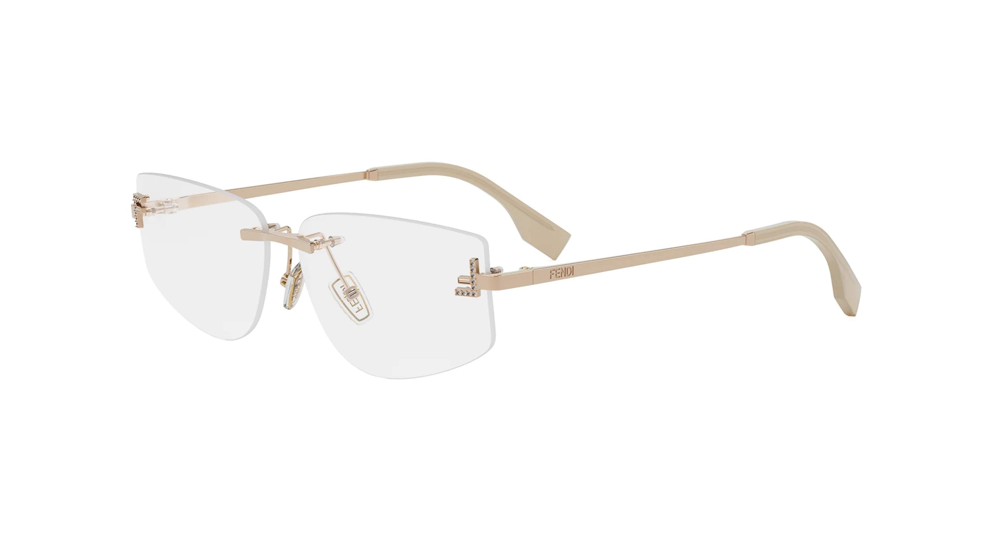 FENDI FIRST CRYSTAL EYEGLASSES - FE5116US 028 58