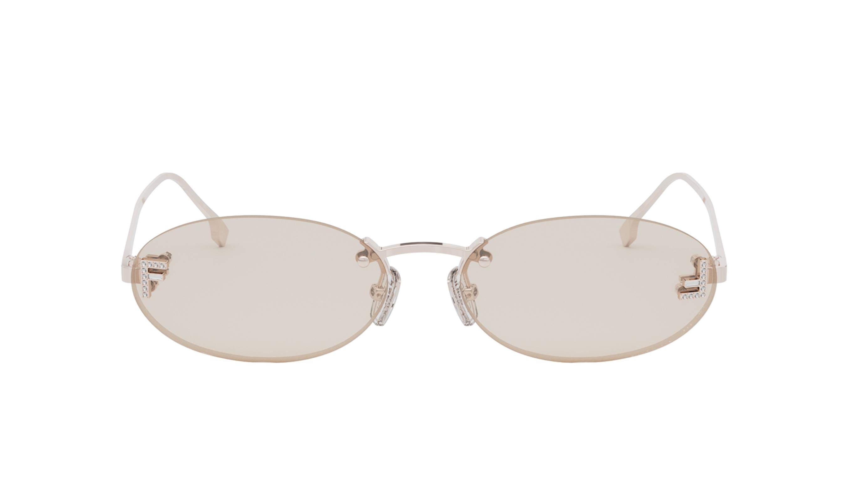FENDI FIRST CRYSTAL SUNGLASSES - FE4075US 28Y 54