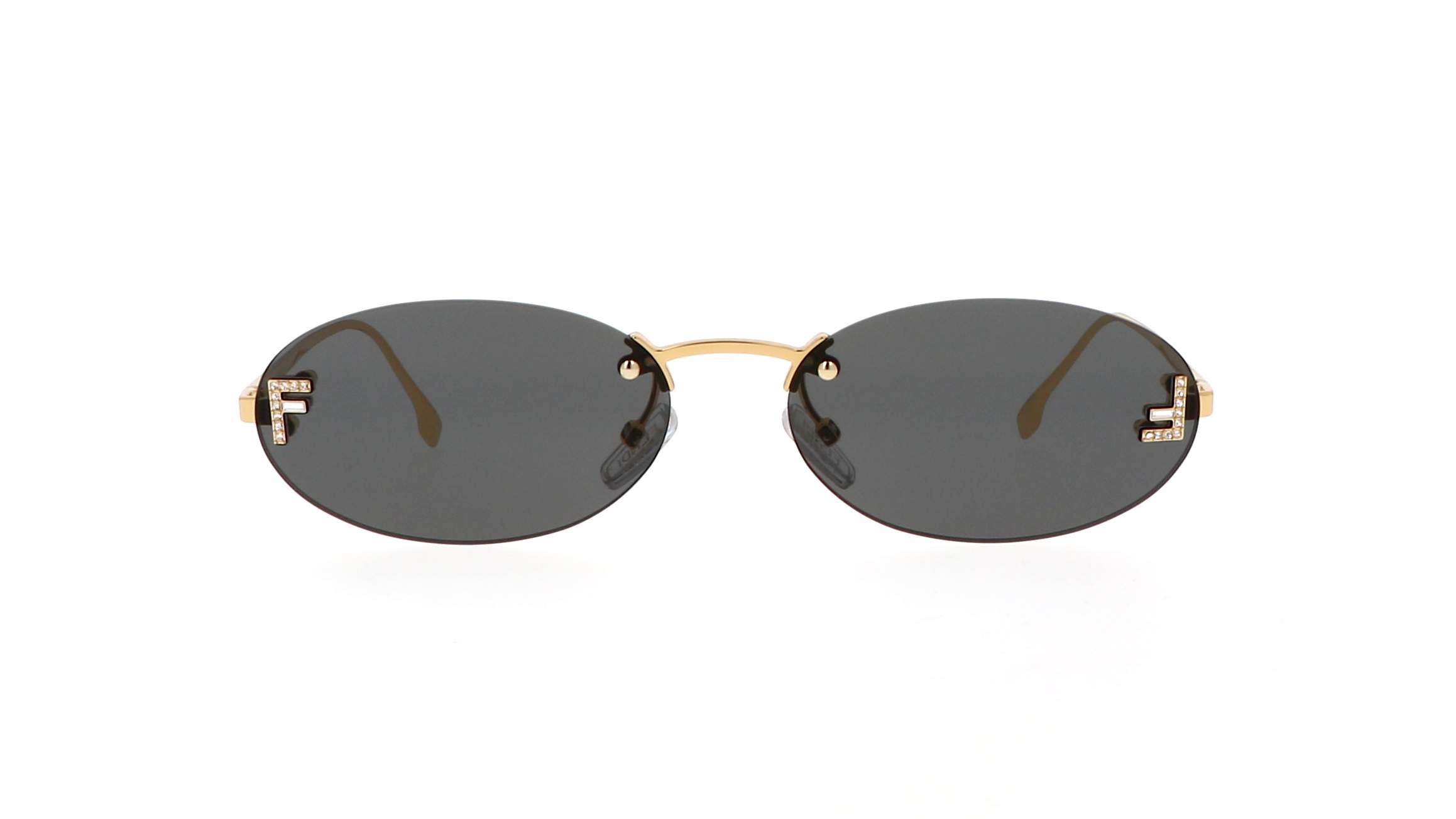 FENDI FIRST CRYSTAL SUNGLASSES - FE4075US 30A 54