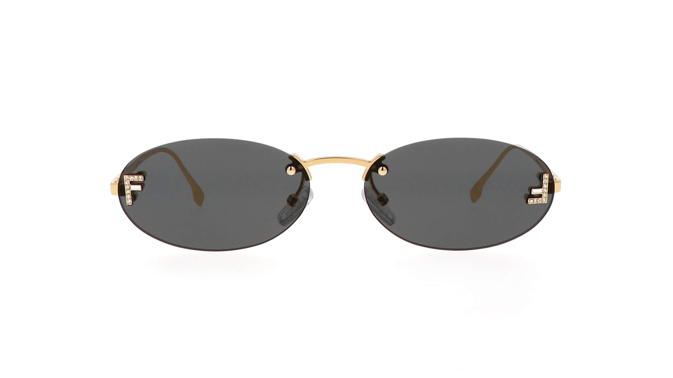 FENDI FIRST CRYSTAL SUNGLASSES - FE4075US 30A 54