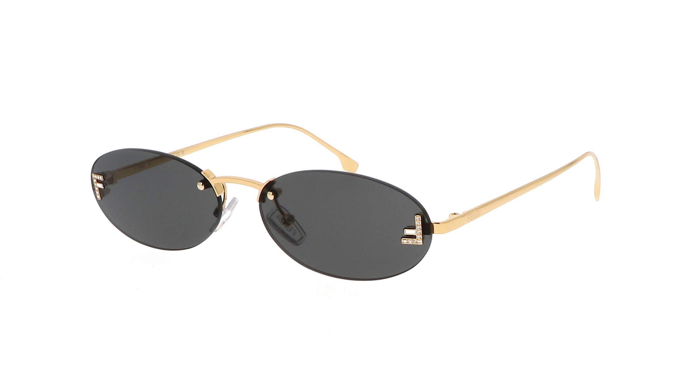 FENDI FIRST CRYSTAL SUNGLASSES - FE4075US 30A 54