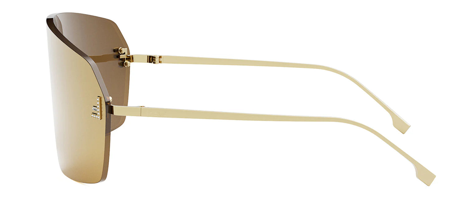 FENDI FIRST CRYSTAL SUNGLASSES - FE4121US 30L 00