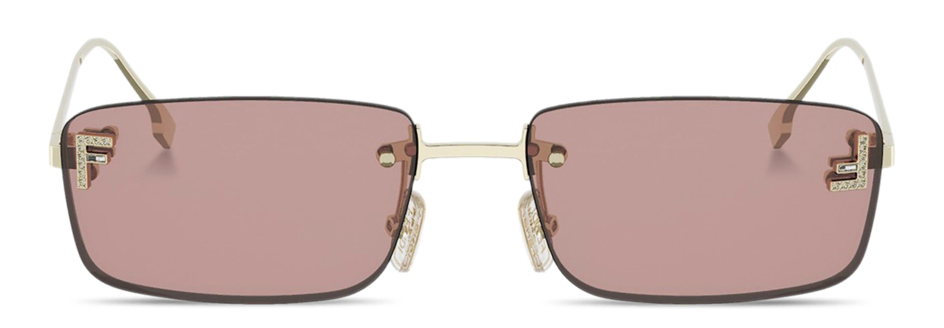 FENDI FIRST CRYSTAL SUNGLASSES - FE4172US 32Y 54