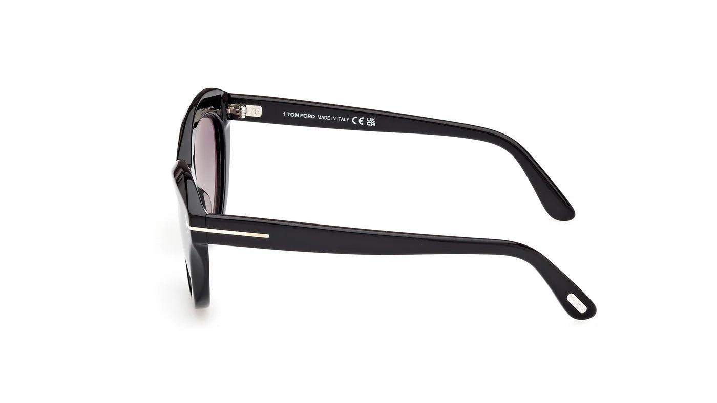 TOM FORD SUNGLASSES TONI - FT1111 01C 55