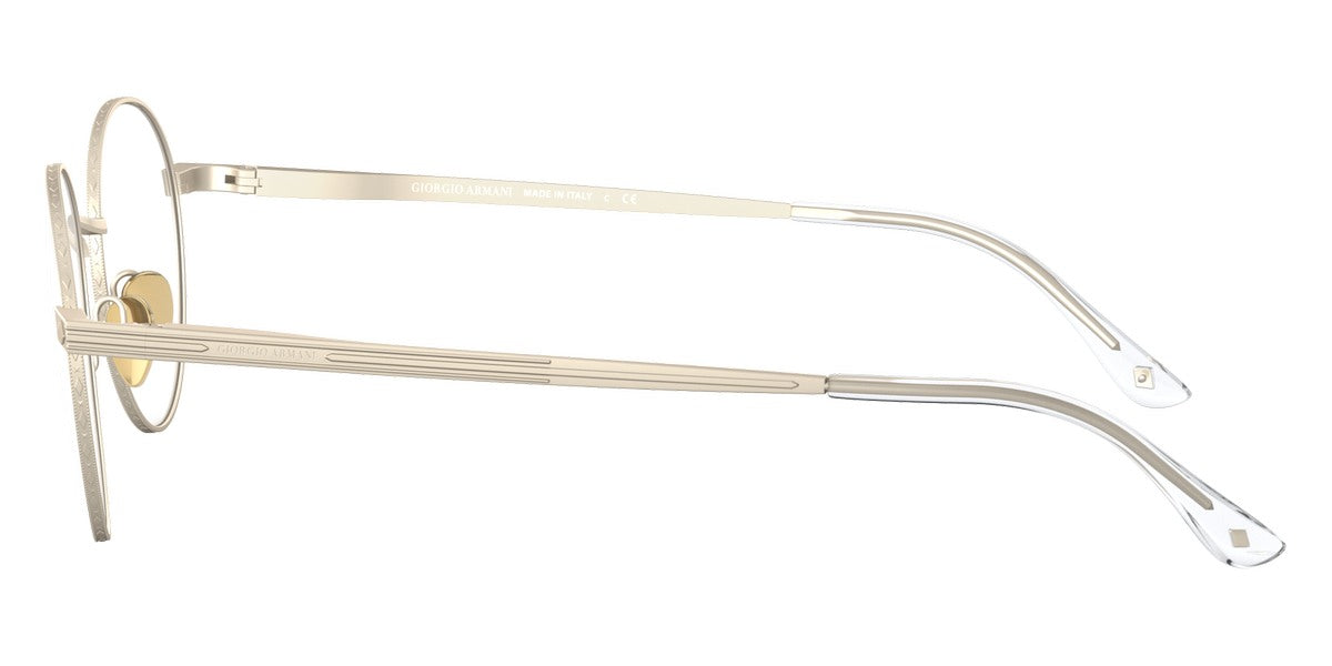 GIORGIO ARMANI EYEGLASSES - AR6107 30021W 51 - Matte Pale Gold