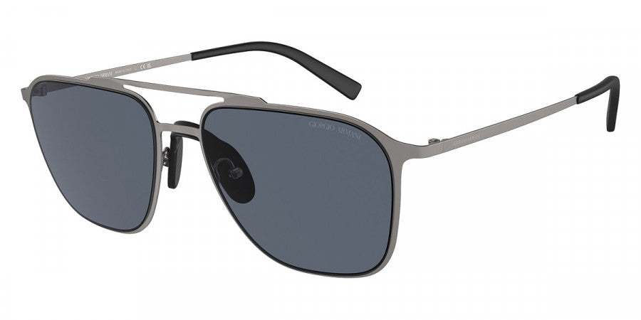 GIORGIO ARMANI SUNGLASSES - AR6110 300387 58 - Matte Gunmetal