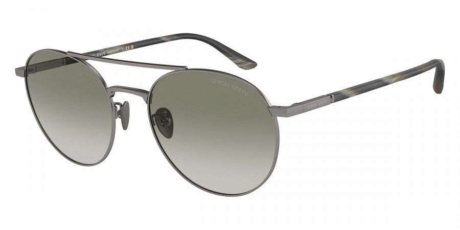 GIORGIO ARMANI SUNGLASSES - AR6156 30038E 54 - Matte Gunmetal