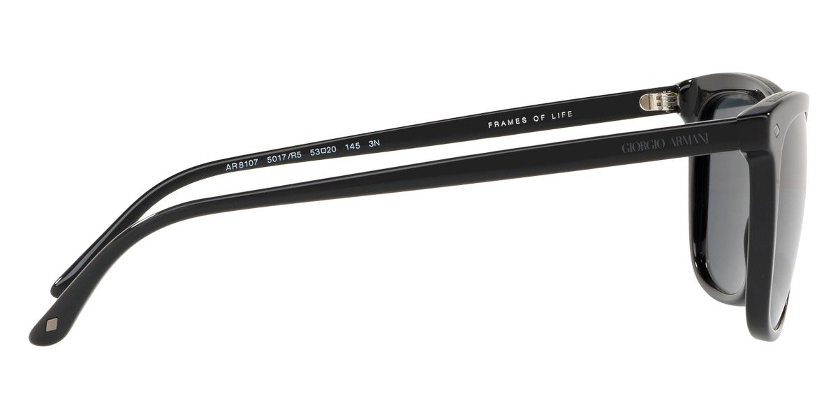 GIORGIO ARMANI SUNGLASSES - AR8107 5017R5 53 - Black