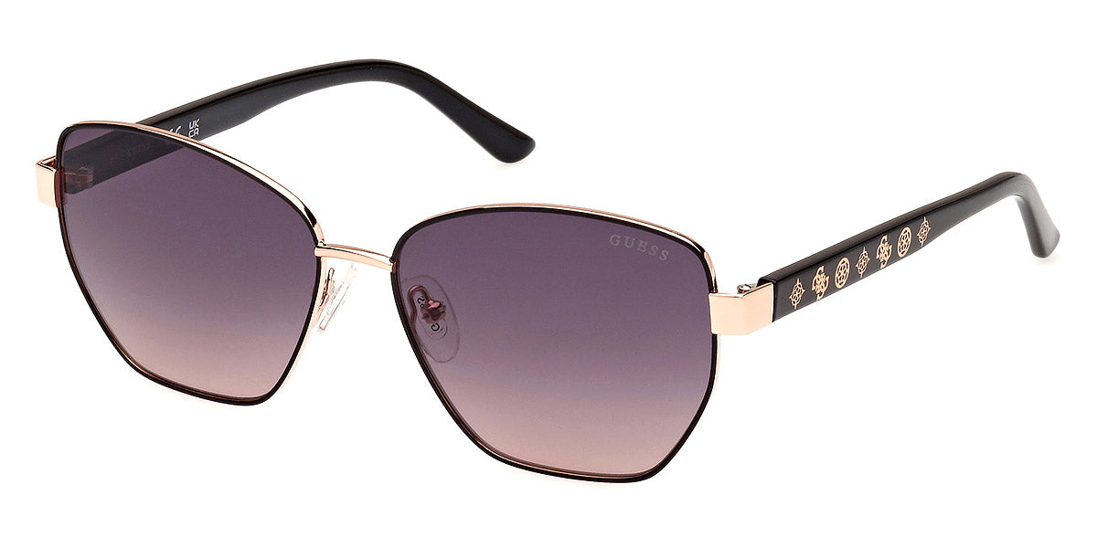 GUESS SUNGLASSES - GU00102 05B 56 - Shiny Black