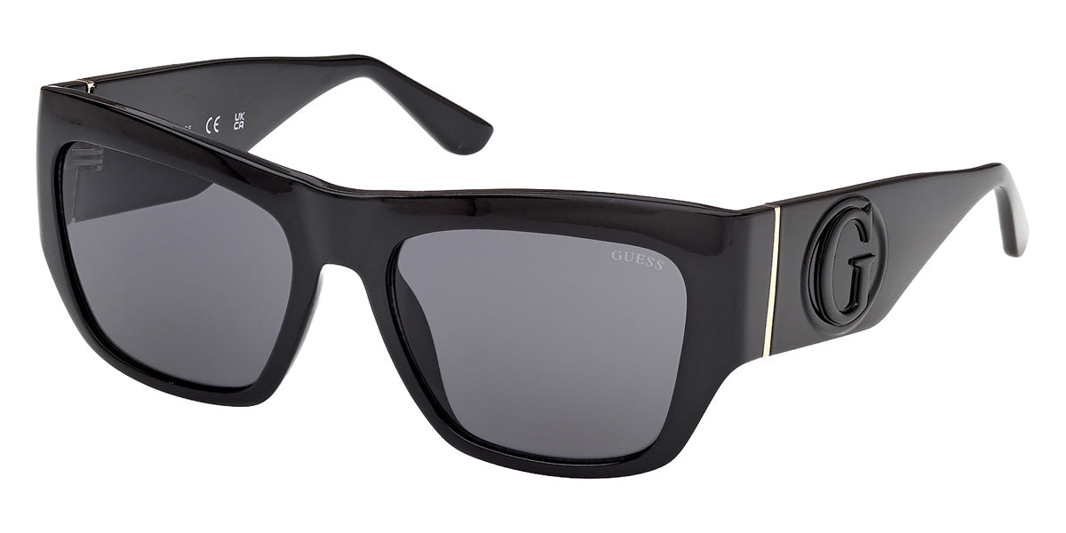 GUESS SUNGLASSES - GU00252 01A 54 - Shiny Black