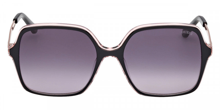 GUESS SUNGLASSES - GU00270 01B 57 - Shiny Black/Shiny Rose Gold