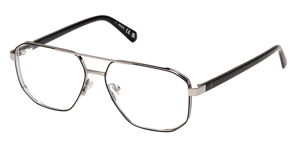 GUESS EYEGLASSES - GU50135 005 57 - Shiny Black