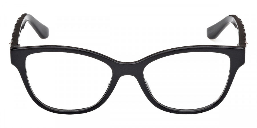 GUESS EYEGLASSES - GU50307 001 50 - Shiny Black/Matte Black