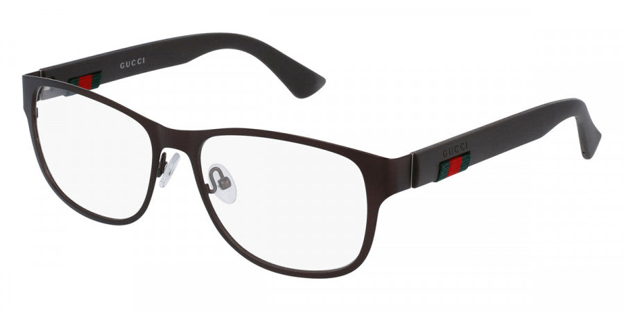 GUCCI EYEGLASSES - GG0013O 004 55 - BROWN