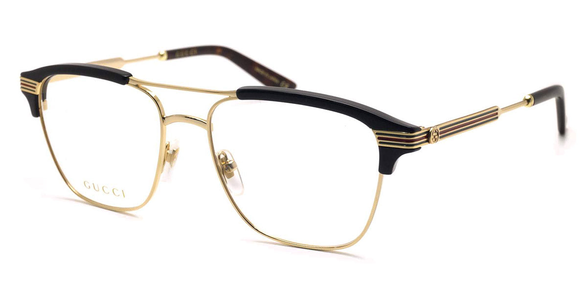 GUCCI EYEGLASSES - GG0241O 002 54 - GOLD