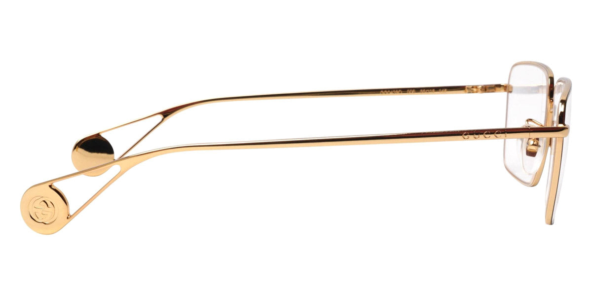 GUCCI EYEGLASSES - GG0439O 006 55 - GOLD
