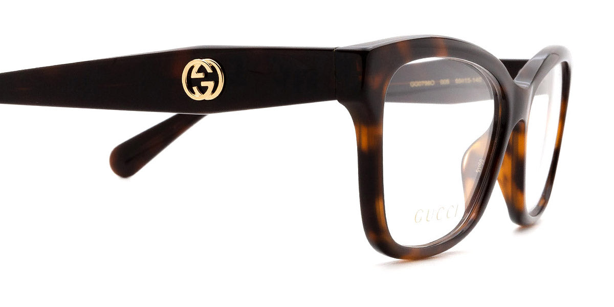 GUCCI EYEGLASSES - GG0798O 005 55 - HAVANA