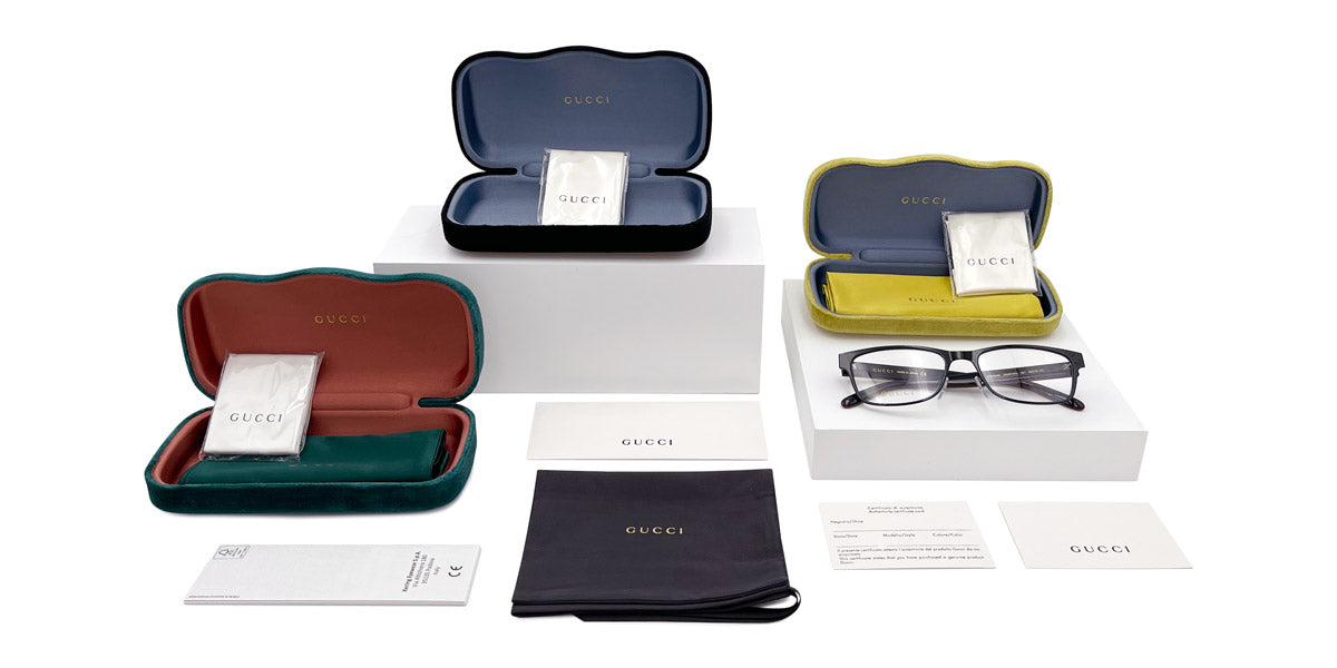 GUCCI EYEGLASSES - GG1157O 004 51 - BLACK