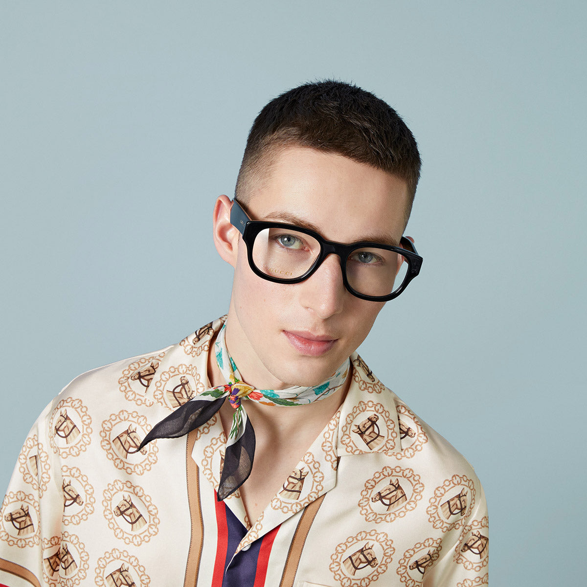 GUCCI EYEGLASSES - GG1428O 004 55 - BLACK