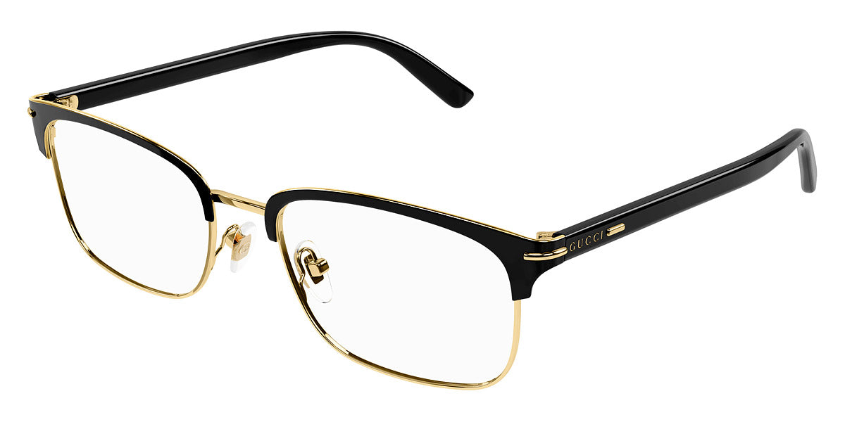 GUCCI EYEGLASSES - GG1448O 001 56 - GOLD/BLACK