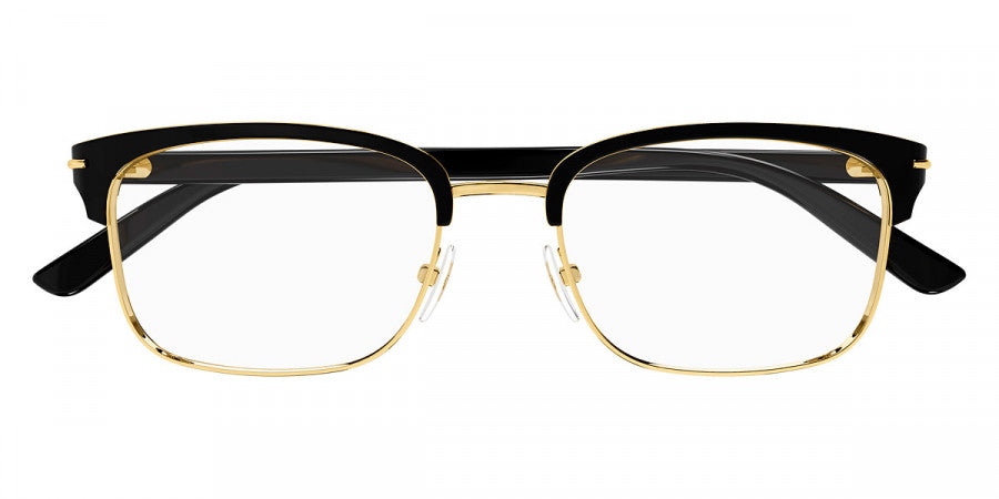 GUCCI EYEGLASSES - GG1448O 001 56 - GOLD/BLACK