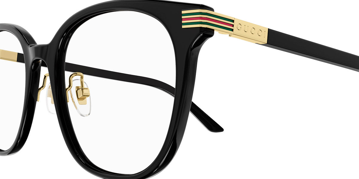 GUCCI EYEGLASSES - GG1453OK 001 53 - BLACK