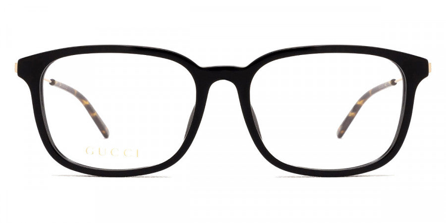 GUCCI EYEGLASSES - GG1577O 005 54 - BLACK/GOLD