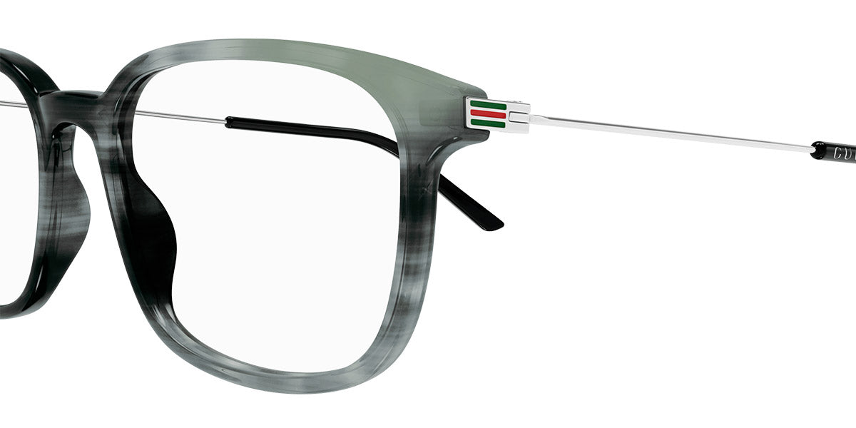 GUCCI EYEGLASSES - GG1577O 007 54 - GRAY/SILVER