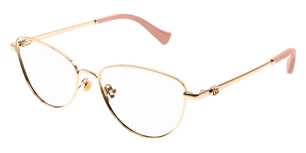 GUCCI EYEGLASSES - GG1595O 002 55 - GOLD