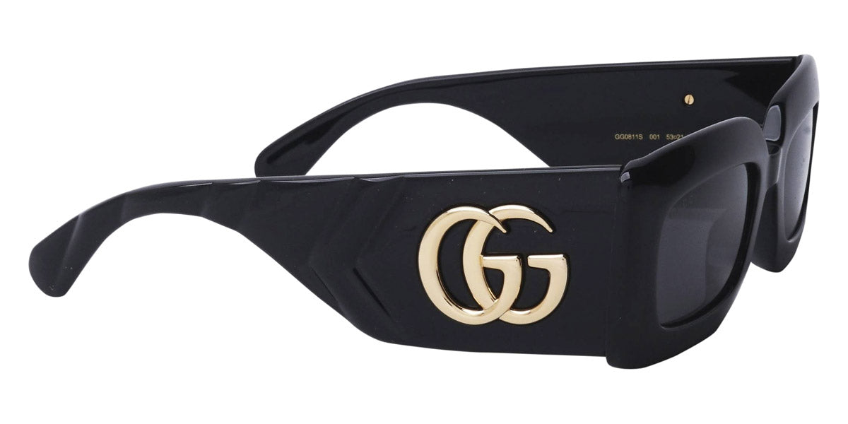 GUCCI SUNGLASSES - GG0811S 001 53 - BLACK